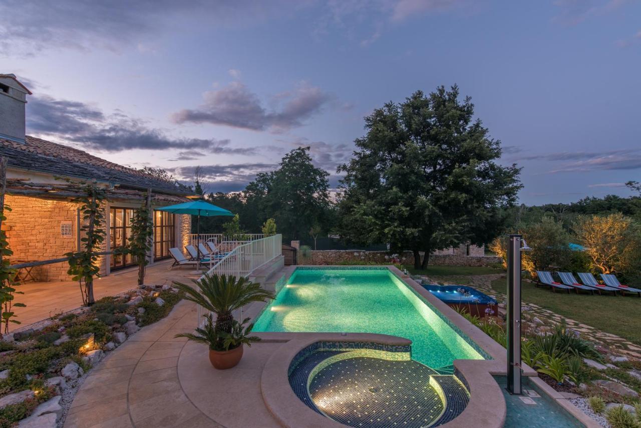 Family Villa Lipica With Private Pool And Jacuzzi بازين المظهر الخارجي الصورة